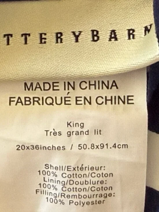 2 Pottery Barn Quilt Top Pillowcases - Picture 2 of 5